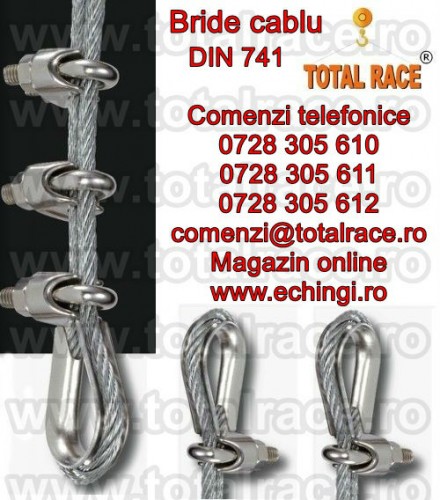 bride din 741 cablu otel bride zincate clips bride cablu02