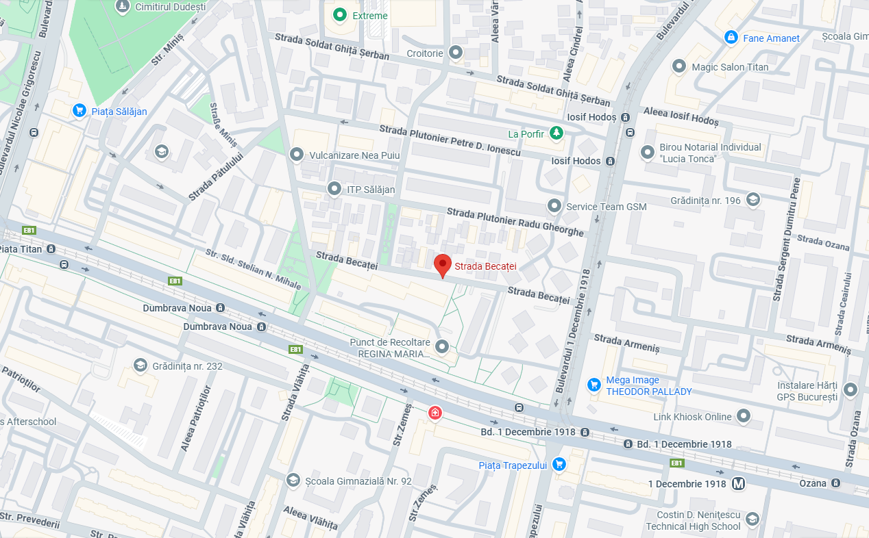 Str Becatei, Bucuresti
